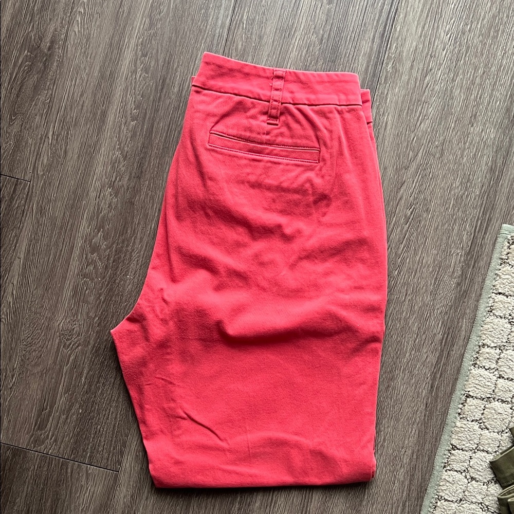 J. Crew coral Chinos